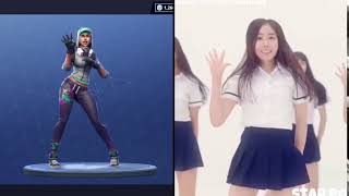 Fortnite dance  Star power  GFRIEND  Kpop [upl. by Frazier]