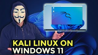 Kali Linux Windows 11 App with GUI and sound  Updated simple steps for 2022 [upl. by Iral166]