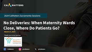 No Deliveries When Maternity Wards Close Where Do Patients Go [upl. by Yxor]