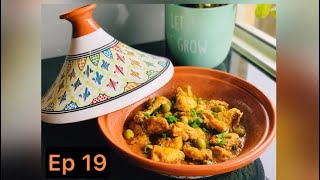 Morocan Chicken Tagine RecipeHow to make chicken taginechicken tagine curryEp 19 by EF cooking [upl. by Anel]