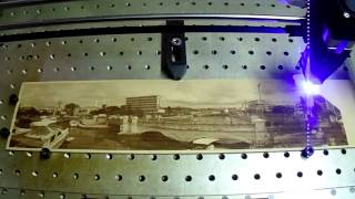 EmBlaser Panoramic Photo Engraving PicEngrave Pro 5 [upl. by Elocyn847]