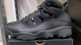 Jordan 6 Rings Winterized quotBlackquot [upl. by Nodlew]