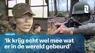 NAVO 75 jaar aspirantmilitairen oefenen in Brunssum  L1 Nieuws [upl. by Bertina951]