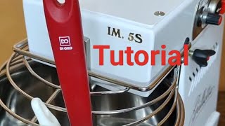 Tutorial impastatrice Famag Grilletta im5s hh [upl. by Eilrebmik]