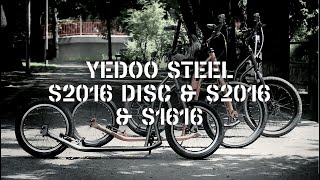 Yedoo S2016 S2016 Disc and S1616 scooters in detail [upl. by Aranaj]