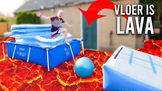 DE VLOER IS LAVA MET MIJN VRIENDIN [upl. by Janelle498]