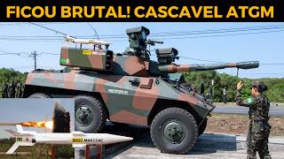 FICOU BRUTAL  EE9 CASCAVEL ATGM  Tão LETAL QUANTO CENTAURO 2  Ferramentas Militares [upl. by Champ]