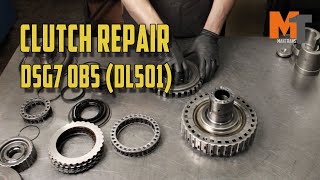 DSG7 0B5 DL501 Clutch repair [upl. by Celesta]