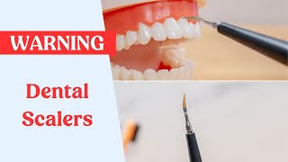 Ultrasonic Tooth Cleaner Warning [upl. by Meela172]