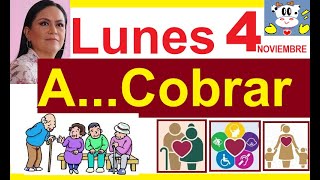 LUNES 4 A COBRAR CALENDARIO YA SALIÓ MENSAJE ARIADNA MONTIEL PENSION BIENESTAR ADULTOS MAY [upl. by Ogaitnas]