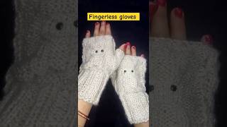 knitting fingerless gloves very easy full tutorial vedio available in my channel [upl. by Ofori]