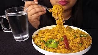 ASMR Eating Spicy 🔥 Maggi Masala Noodles  Indian Maggi  Mukbang videos  Food Videos [upl. by Oeram215]