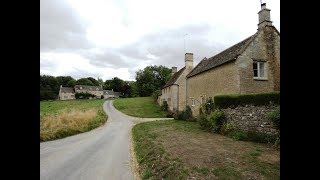 Cotswolds Country Walk Windrush to The Barringtons and Sherborne round [upl. by Hiltan148]