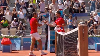 Rafael Nadal vs Novak Djokovic Olympic Paris Highlights 2024 Mens Single Tennis Djokovic vs Nadal [upl. by Silado]