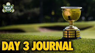 Presidents Cup Day 3 Journal Team USA Takes 117 Lead Into Singles [upl. by Skye]