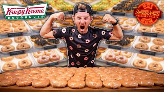 The 100 Krispy Kreme Donut Challenge 19000 Calories [upl. by Cavallaro]