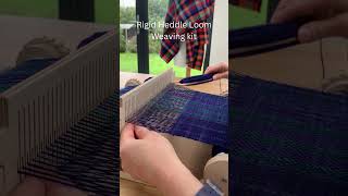 Rigid Heddle Loom Weaving kit hobby weaving tapestryweaving handmade knitting loomknit [upl. by Einahteb]