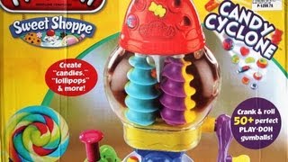 Play Doh Candy Cyclone Hasbro Candy World PlayDoh [upl. by Ayhdiv]