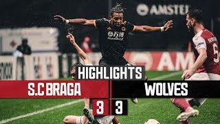 Jimenez Doherty and Traore on target in Portugal  Braga 33 Wolves  Highlights [upl. by Wong]