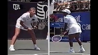 Steffi Graf vs Zina Garrison San Diego 1990 SF [upl. by Yrotciv]