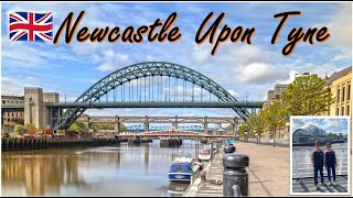 Newcastle  Tyne River  Bridges  Castle Tour [upl. by Leirud]