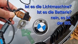 Batterie wird nicht geladen intelligenter Batterie Sensor IBS nicht immer ist es die Lichtmaschin [upl. by Katrinka]