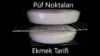 Ekmek Tarifi Yaş Maya ve Mayasız Fırında Kolay Tarifleri Kahvaltılık [upl. by Alleirbag582]