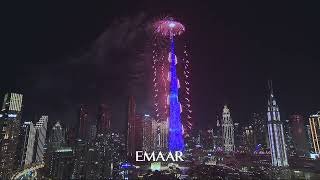 Emaar NYE 2022 Fireworks [upl. by Joelie395]