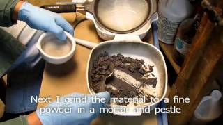 Gold Refining Jewelers Polish Sweeps Complete Process 1of3 [upl. by Glynda194]