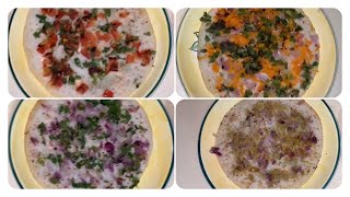 நான்கு வகையான ஊத்தாப்பம்  4 Varieties of Uttapam  Uttapam recipes in Tamil [upl. by Yrocej]