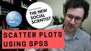 Scatter Plots Using SPSS [upl. by Gettings775]