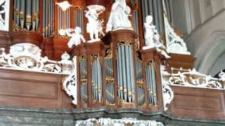 Hinsz orgel Martinikerk Bolsward Hoe groot zijt Gij [upl. by Araeit]