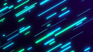 Rounded Neon Green and Blue lines Background video  Footage  Screensaver [upl. by Adelaja]