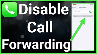 How To Turn Off Call Forwarding On iPhone [upl. by Nicolina]