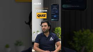 Discover ALLEN Custom Quiz Feature  Personalized Exam Preparation NEET2025 [upl. by Eceinal751]