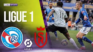 Strasbourg vs Stade Reims  LIGUE 1 HIGHLIGHTS  112121  beIN SPORTS USA [upl. by Ruelu421]