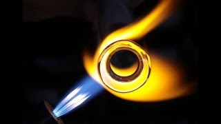 Flaring Lampworking  Glass Blowing Techniques [upl. by Nosemyaj479]