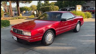 1993 Cadillac Allante Walk Around [upl. by Dare]