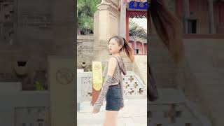 Follow Wukong to travel to Guangsheng Temple in Shanxitiktok dance douyin kpop blackpink [upl. by Nielsen]