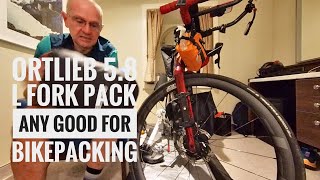 ORTLIEB 58 L FORK PACK any good for Bikepacking ortlieb bikebag bikepacking cycling2adventure [upl. by Marjorie597]