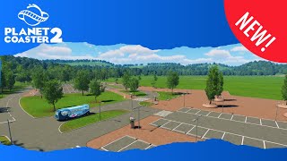 NEW Planet Coaster 2  Ep 1 Realistic Parkbuild Series Aqua Funtastic Speedbuild Timelapse [upl. by Ahsiliw43]