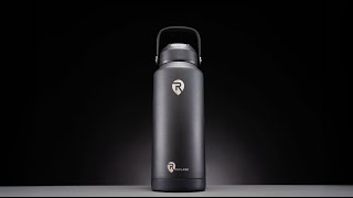 Rosflask Sport Series 32 Oz Stainless Steel Water Bottle Black [upl. by Shanney]