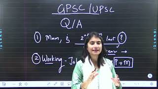 Open QampA  GPSC  HOW TO START CLASS 12 PREPARATION  UPSC  Rank 9  Shruti Panchal  Sunya IAS [upl. by Idalla]