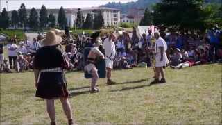 Journées gallo romaines 2015 GLADIATEURS [upl. by Hpejsoj]