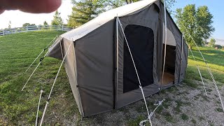 KODIAK TENT SET UP [upl. by Ojeillib]