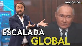 Escalada global de la guerra de Ucrania las claves del discurso de Putin y su amenaza a Occidente [upl. by Trstram]