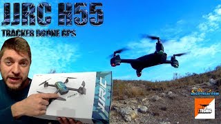 JJRC H55 TRACKER Drone Gps barato Review y test en español [upl. by Annie526]