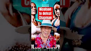 Nicolson to best Chapman boxing nicolson juliusahsam [upl. by Ronile]