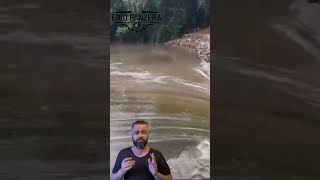 🚨 Rompimento da Barragem do Parque Lagoa do Nado BH em Alerta 🌧️ [upl. by Bratton]