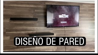 COMO DAR UN CAMBIO ALA PARED CON PISO LAMINADO PASO A PASO🛠 [upl. by Dash]